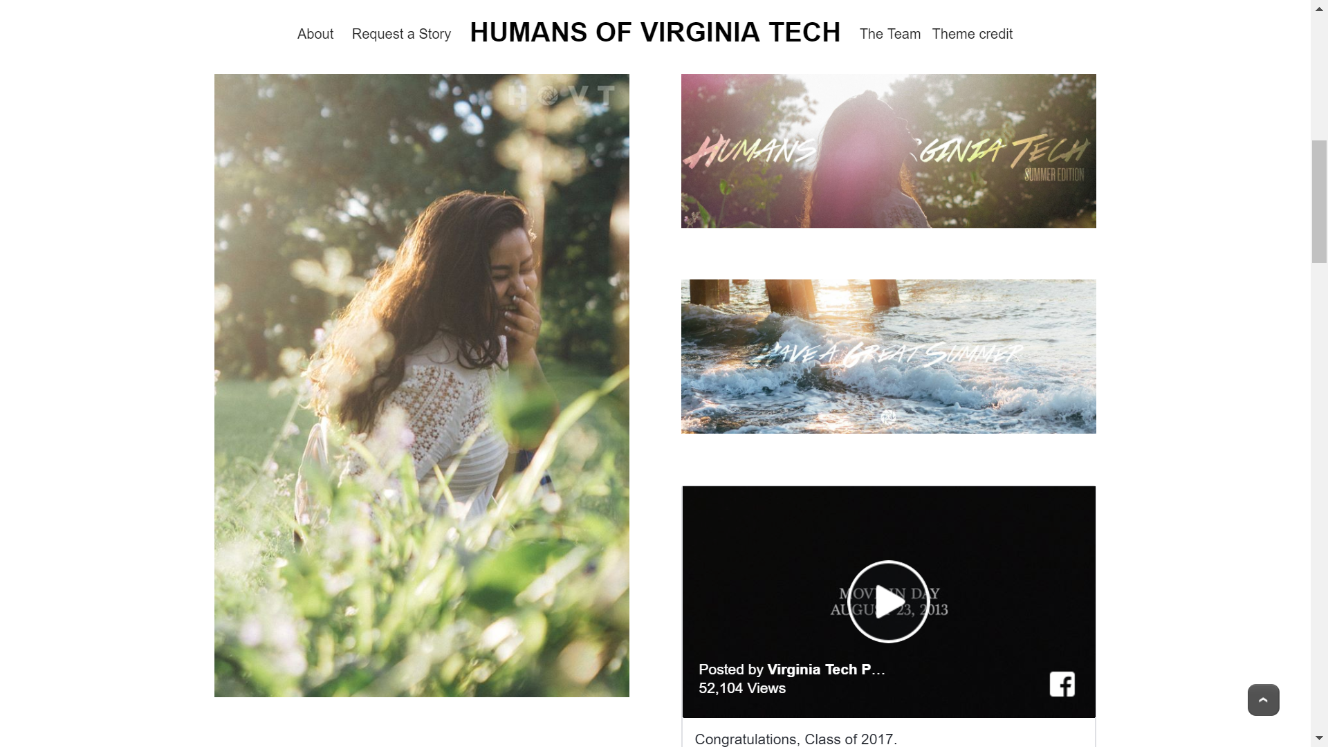 Humans of Virginia Tech